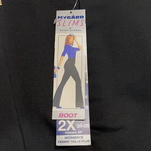 Nygard Slims Boot Cut Tall Plus size 2X